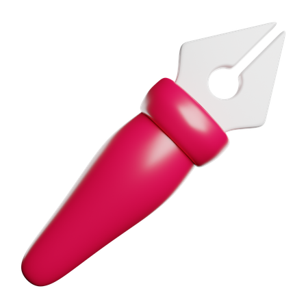 Federstift  3D Icon