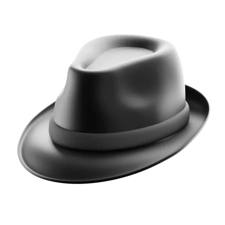 Sombrero de fieltro  3D Icon
