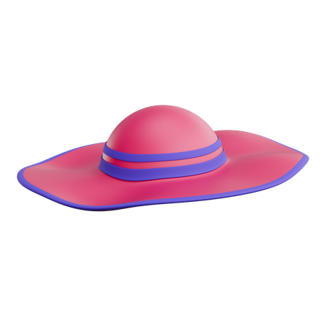 Fedora Hat  3D Icon