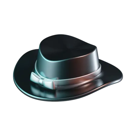 Fedora Hat  3D Icon