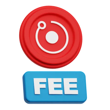 Fee Render Token  3D Icon