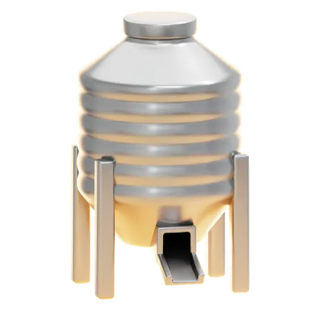 FEED BIN  3D Icon