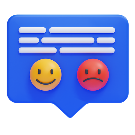 Feedback  3D Icon