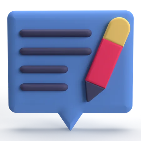 Feedback  3D Icon