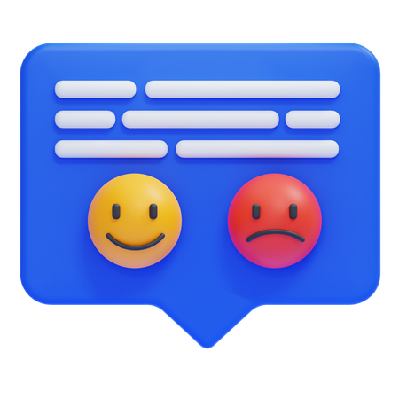 Feedback  3D Icon
