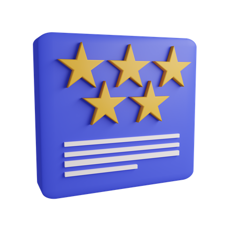 Feedback And Review  3D Icon