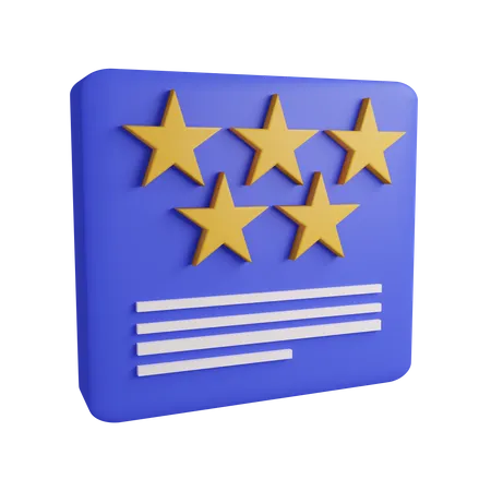 Feedback And Review  3D Icon