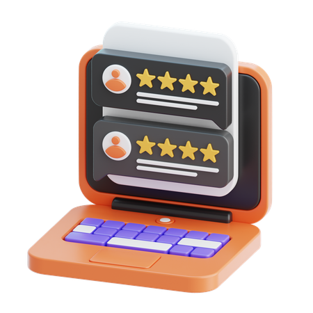 Feedback dos clientes  3D Icon