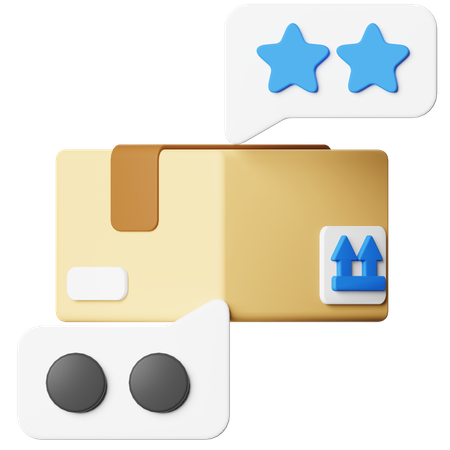 Feedback de entrega  3D Icon