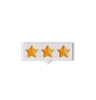 feedback de três estrelas