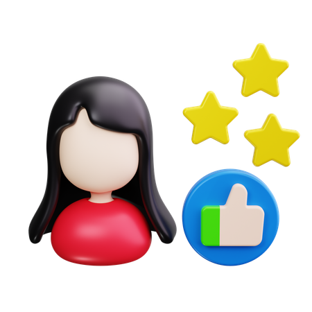 Feedback do cliente  3D Icon