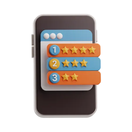 Feedback do cliente  3D Icon