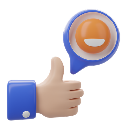 Feedback do cliente  3D Icon