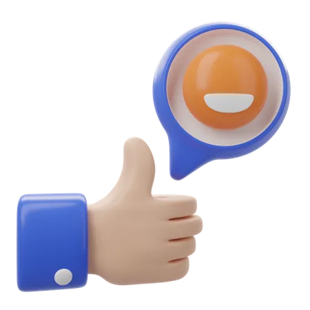 Feedback do cliente  3D Icon