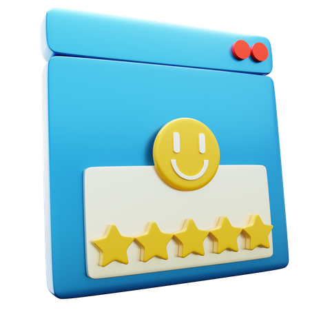 Feedback do usuário  3D Icon