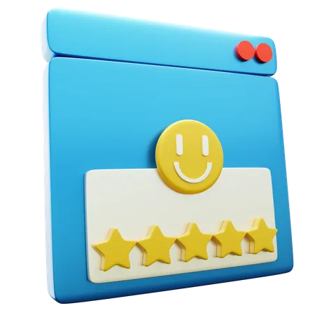 Feedback do usuário  3D Icon