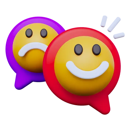 Feedback-Emoticon  3D Icon
