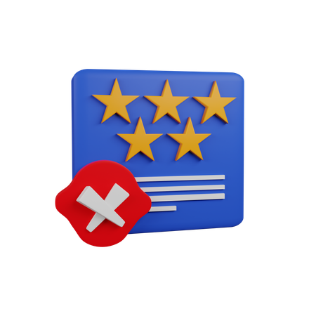 Feedback failure  3D Icon