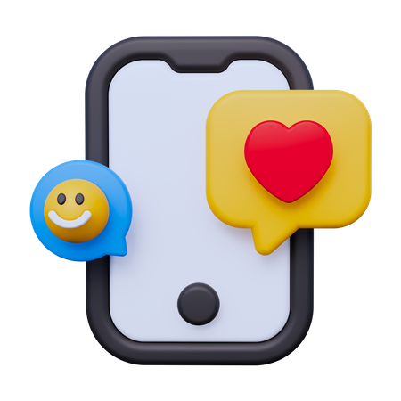 Feedback Message  3D Icon