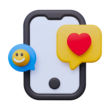 Feedback Message  3D Icon