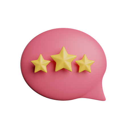 Feedback Message  3D Icon