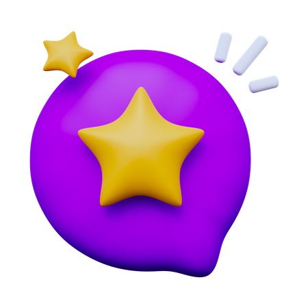 Feedback Message  3D Icon