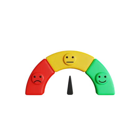 Feedback Meter  3D Icon