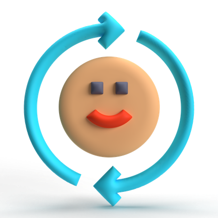 Feedback positivo  3D Icon