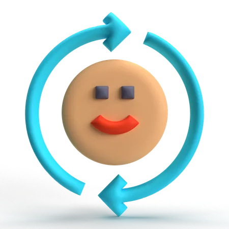 Feedback positivo  3D Icon