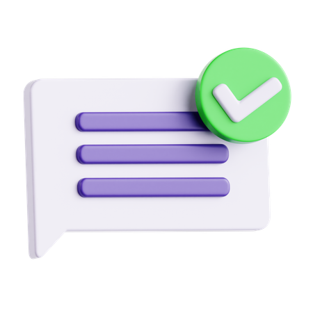 Feedback positivo  3D Icon