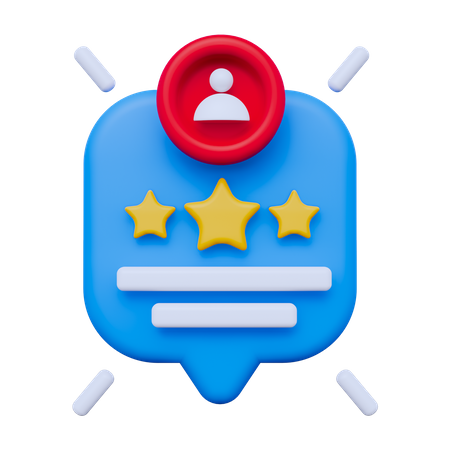 Feedback Rating  3D Icon