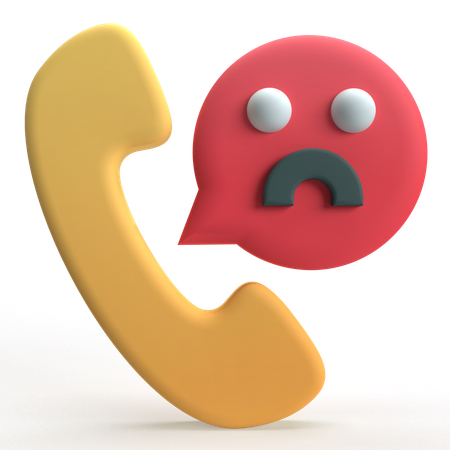 Feedback ruim  3D Icon