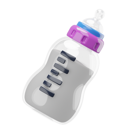 젖병  3D Icon