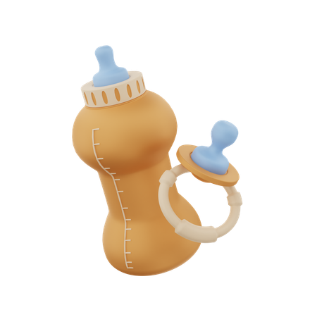 Feeding Bottle  3D Icon