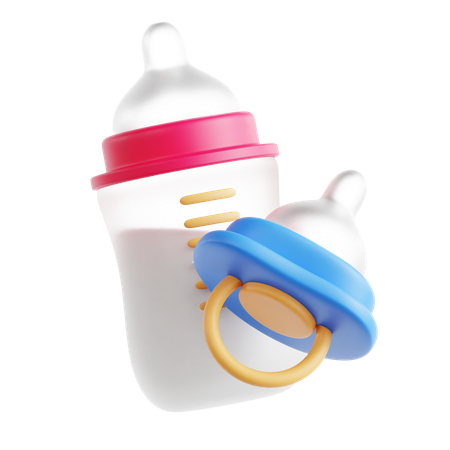 Feeding Bottle  3D Icon