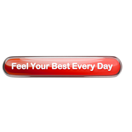 Feel Your Best Every Day  3D Icon