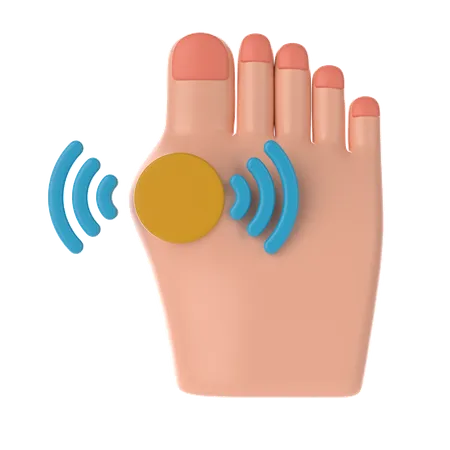 Feet Thumb Pain  3D Icon