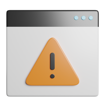 Fehler  3D Icon