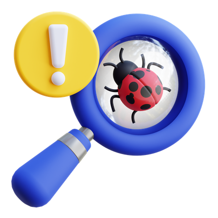 Fehler erkannt  3D Icon