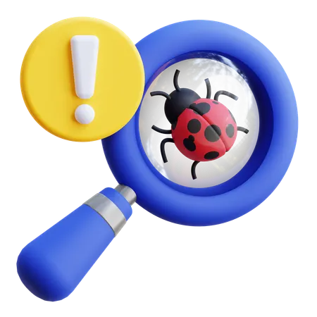Fehler erkannt  3D Icon