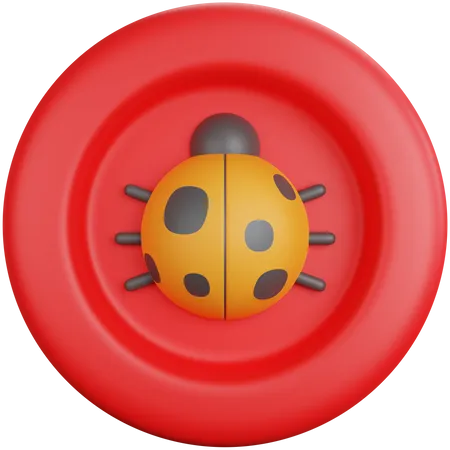 Bug-Logo  3D Icon