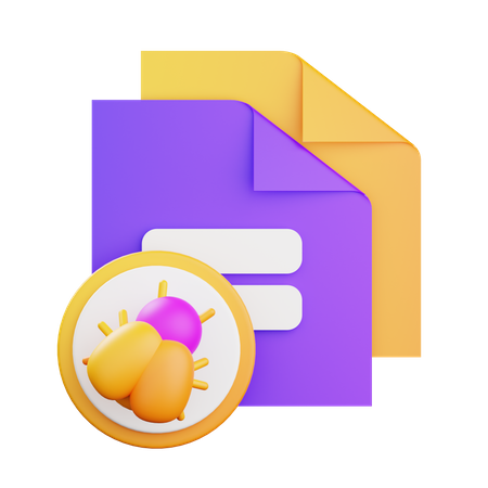 Fehlerdatei  3D Icon
