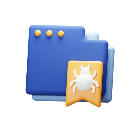 Fehlerordner  3D Icon