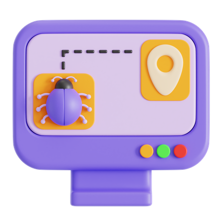 Bug-Tracking  3D Icon