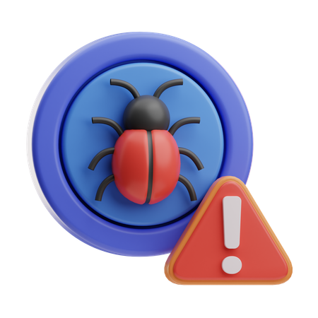 Fehlerwarnung  3D Icon