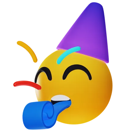 Feier-Emoji  3D Icon