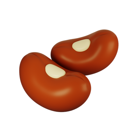 Feijões vermelhos  3D Icon