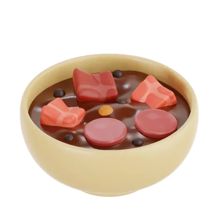 Feijoada  3D Icon