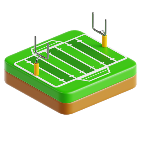 Feld  3D Icon