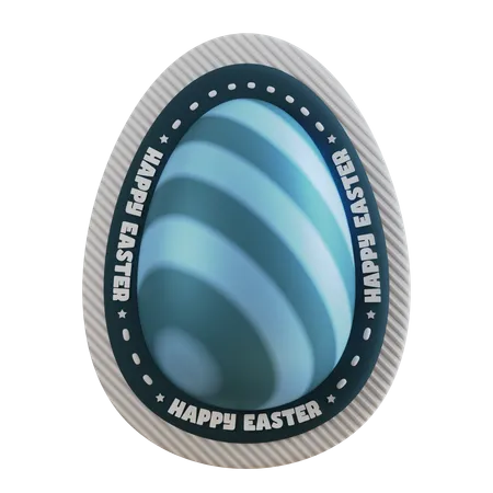 Feliz huevo de Pascua  3D Icon